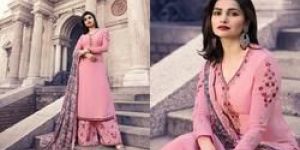 Georgette Embroidered Salwar Suit