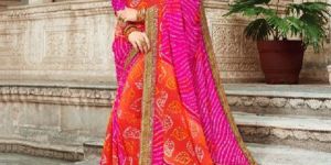 Bandhej Sarees