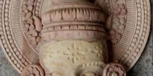 Wooden Kathakali Mask , Indian Handicraft