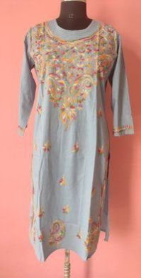 Cotton Embroidered Kurti