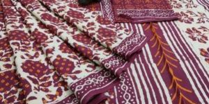 Printed Cotton Saree