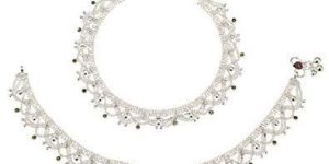 Silver Fancy Anklets