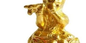 Gold Plated God Statues