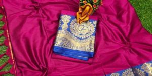 Leranath Border Cotton Silk Saree