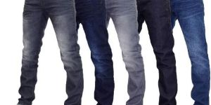 Mens Faded Jeans