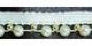 White Beads Lehenga Lace