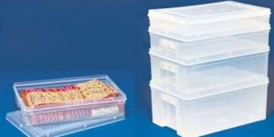 Transparent Saree Container