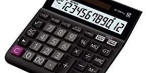 CALCULATOR WJ-120D PLUS CASIO
