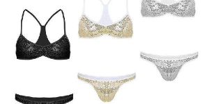 Top Elastic Lingerie Set