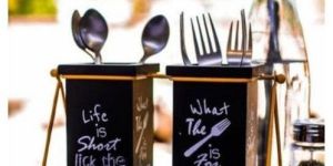 Decorative Cutlery Holder