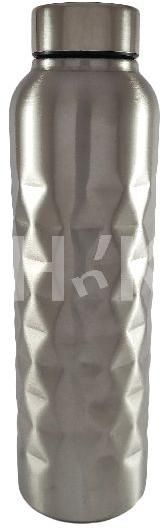 Silver Stainless Steel Water Bottle