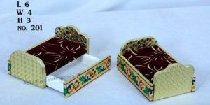 Handicraft Wooden Bed