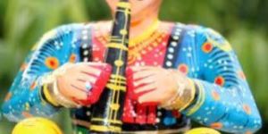 Hand Painted Musician Set