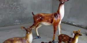 Deer Statue Set