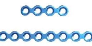 Straight Titanium Maxillofacial Plate without Gap