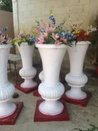 Fiber Flower Pots
