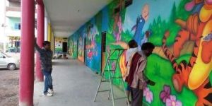 School Wall Painting Service
