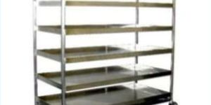 Stainless Steel 6 Tier Trolley