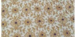 Embroidered Designer Net Fabric