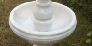 White Marble Fountain