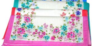 Handkerchief Tulsi Flower Print Pack