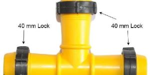 TEE 40 Mm Lock Adaptor