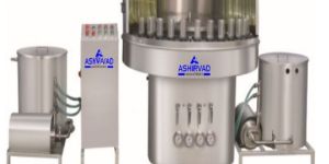 SEMI AUTOMATIC ROTARY BOTTLE WASHING MACHINE