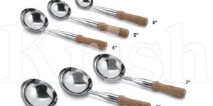 Professional Short Ladle Wooden Handle - Dix