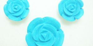 Synthetic Flower Gemstone