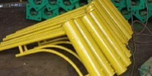 PU Coated Street Light Pole