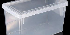 Transparent Plastic Storage Box