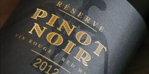 Printed Paper Hot Foil Label