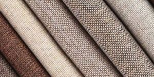 Plain Blended Upholstery Fabric