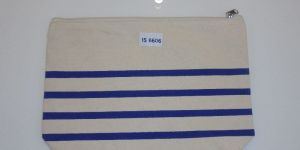 Cotton zipper pouch-1