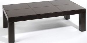 Leather Coffee Table