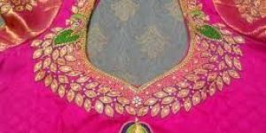 Silk Embroidered Designer Blouse