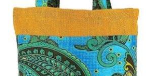 Unisex Jute Evening Bag