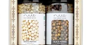 Transparent Glass Spice Bottle