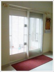 Double Panel Terrace Safety Door