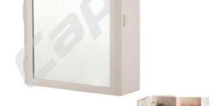 Plastic Mirror Bathroom Cabinet