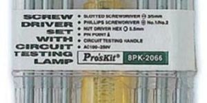 7 PC INTERCHANGEABLE SCREWDRIVER SET