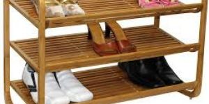 Bamboo Shoe Rack