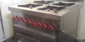 Steel Continental Cooking Range,