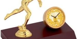 Metal Office Table Clock