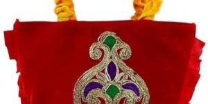 Fancy Velvet Hand Bags with Beautiful Embroidering Designs