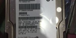 SAS 73GB HP Hard Drive