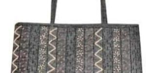 Printed Beads Worked Bags