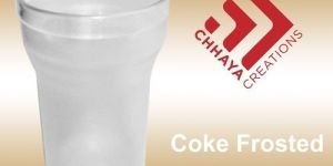 Plastic Transparent Coke Glass