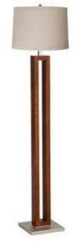 Wooden Standing Floor Lamp