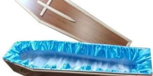 Brown Wooden Coffins